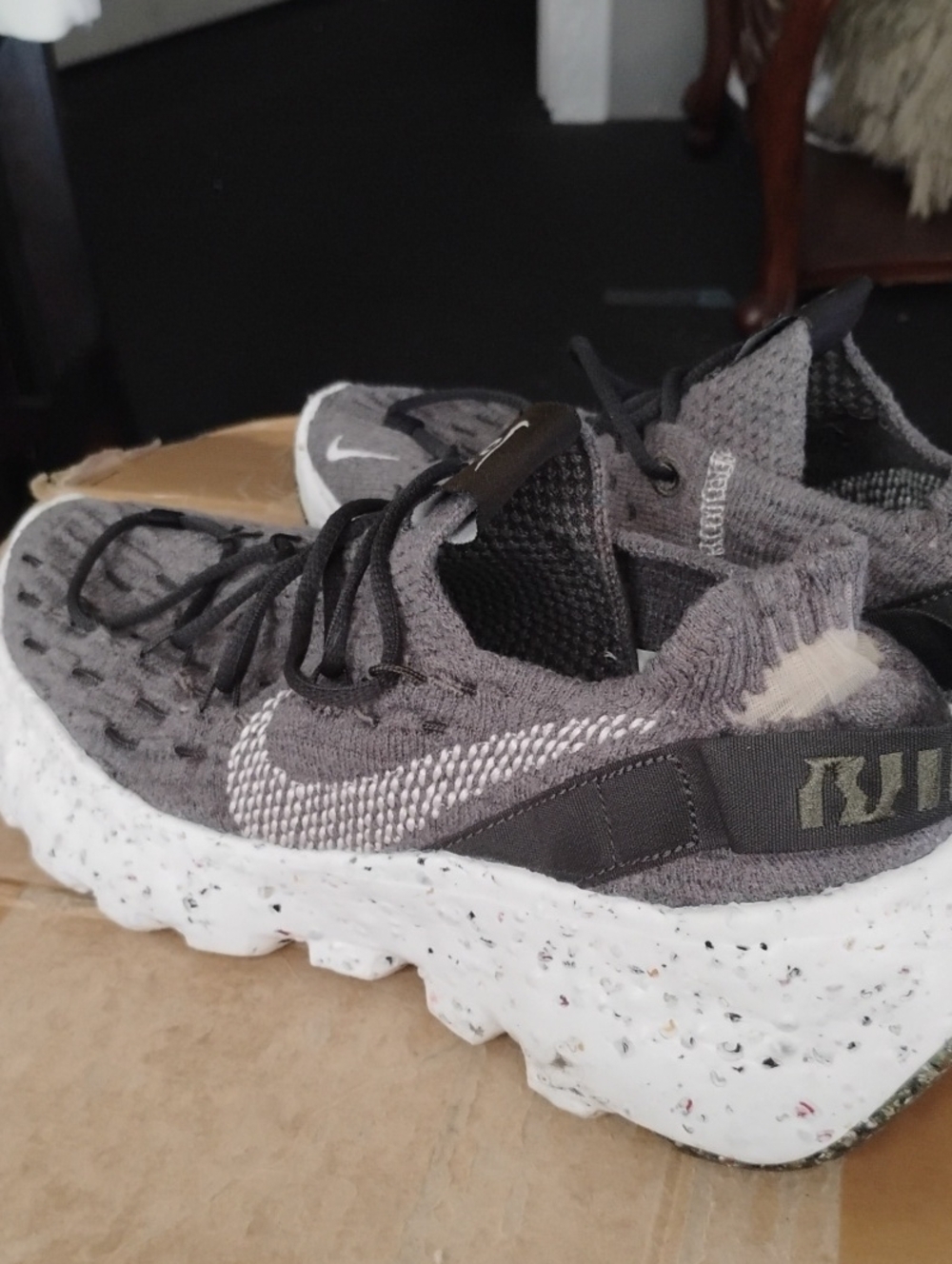 Nike Space Hippie 04 Cargo Khaki Grey